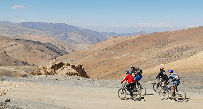 Viaggio Mountain bike in Ladakh 