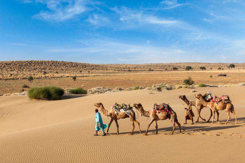 città del deserto di jaisalmer